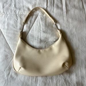 Mango White Shoulder Bag